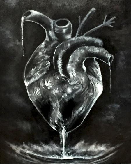 Chad Miskimon - Oil on masonite